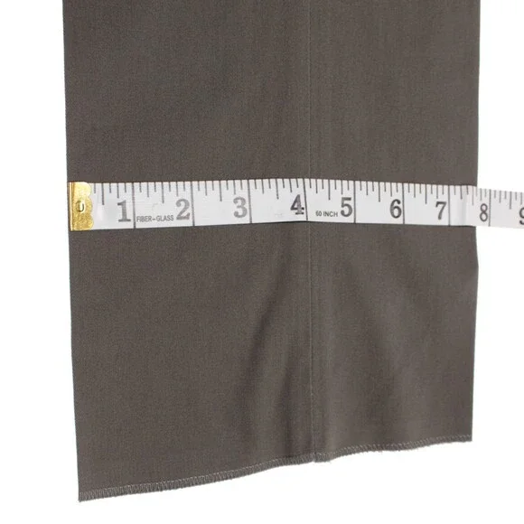 Zanella NWT Chinos / Casual Pants Size 36 US Parker In Solid Gray Cotton Blend